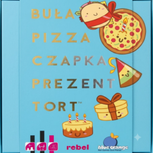 Pizza buła czapka prezent tort
