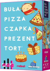 Pizza buła czapka prezent tort