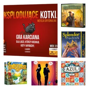 Najlepsze gry karciane i planszowe do 100 złotych