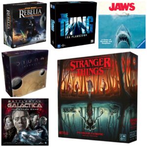 Gry planszowe na podstawie filmów i seriali - przegląd tytułów