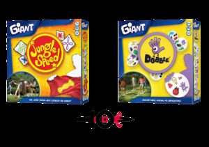 Dobble i Jungle Speed Giant w sprzedaży