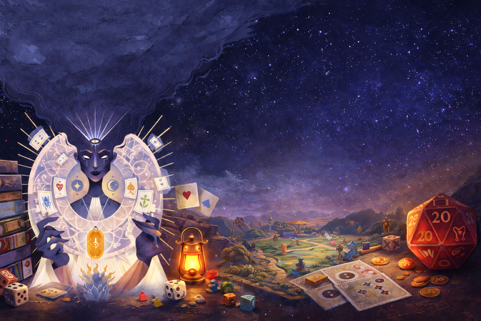 All In: Wizjonerzy - piękna karcianka od Rebel