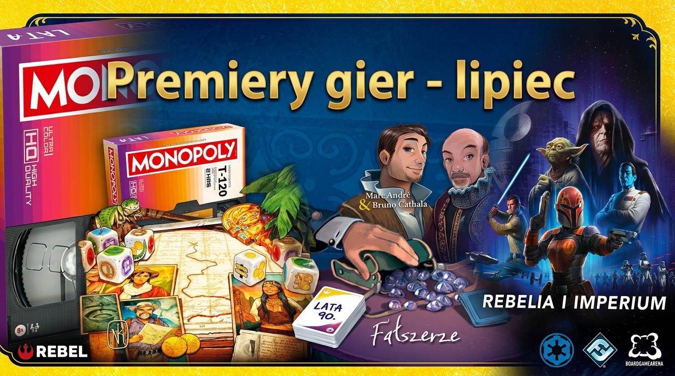 Premiery gier - lipiec