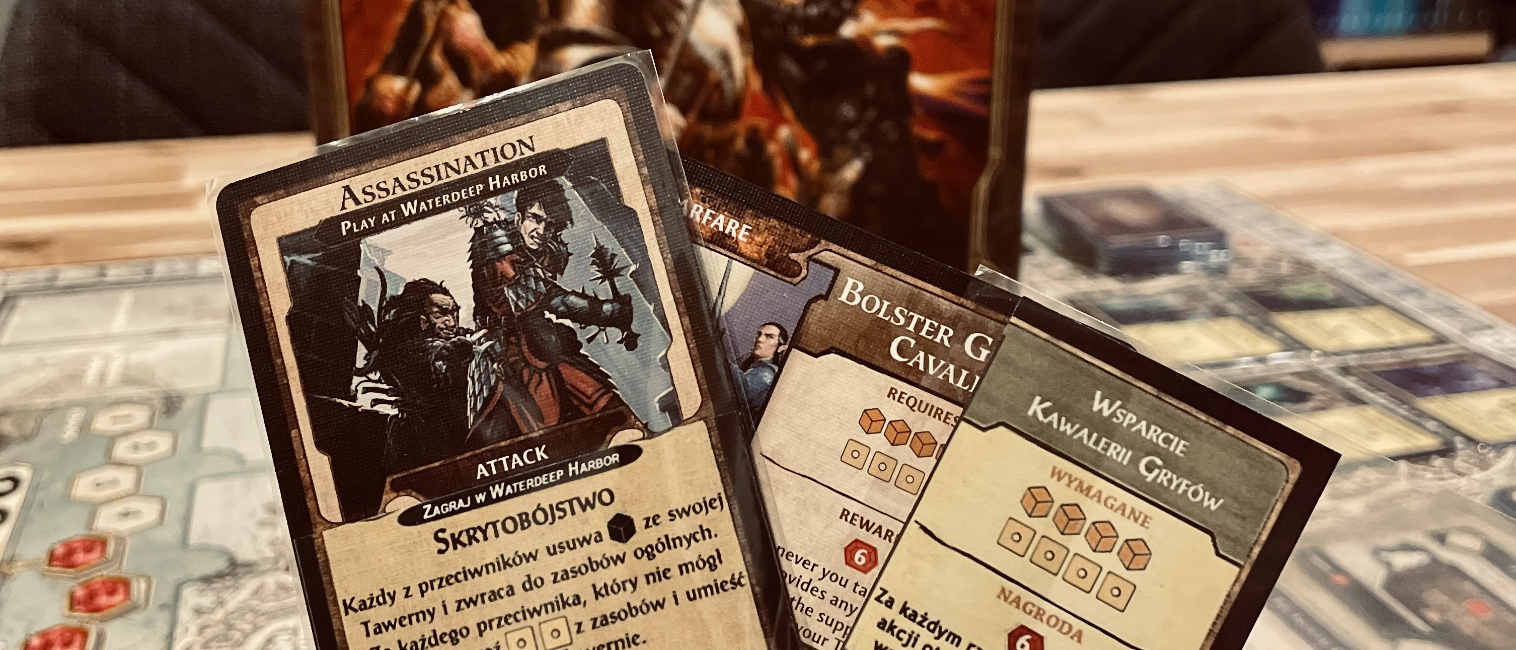 RECENZJA Lords of Waterdeep – gra, dla której przetłumaczyłam całą talię kart