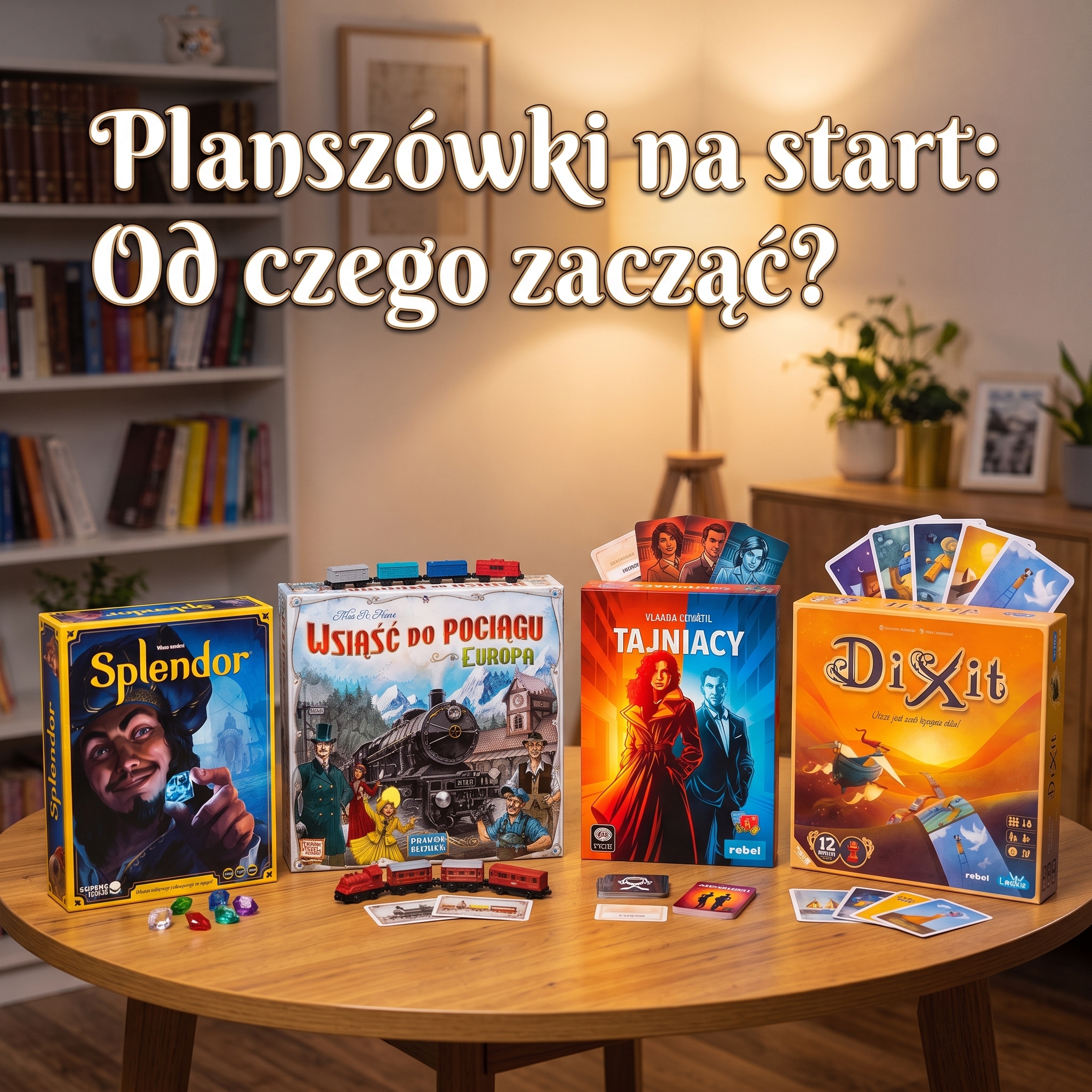 Jakie gry planszowe dla początkujących?