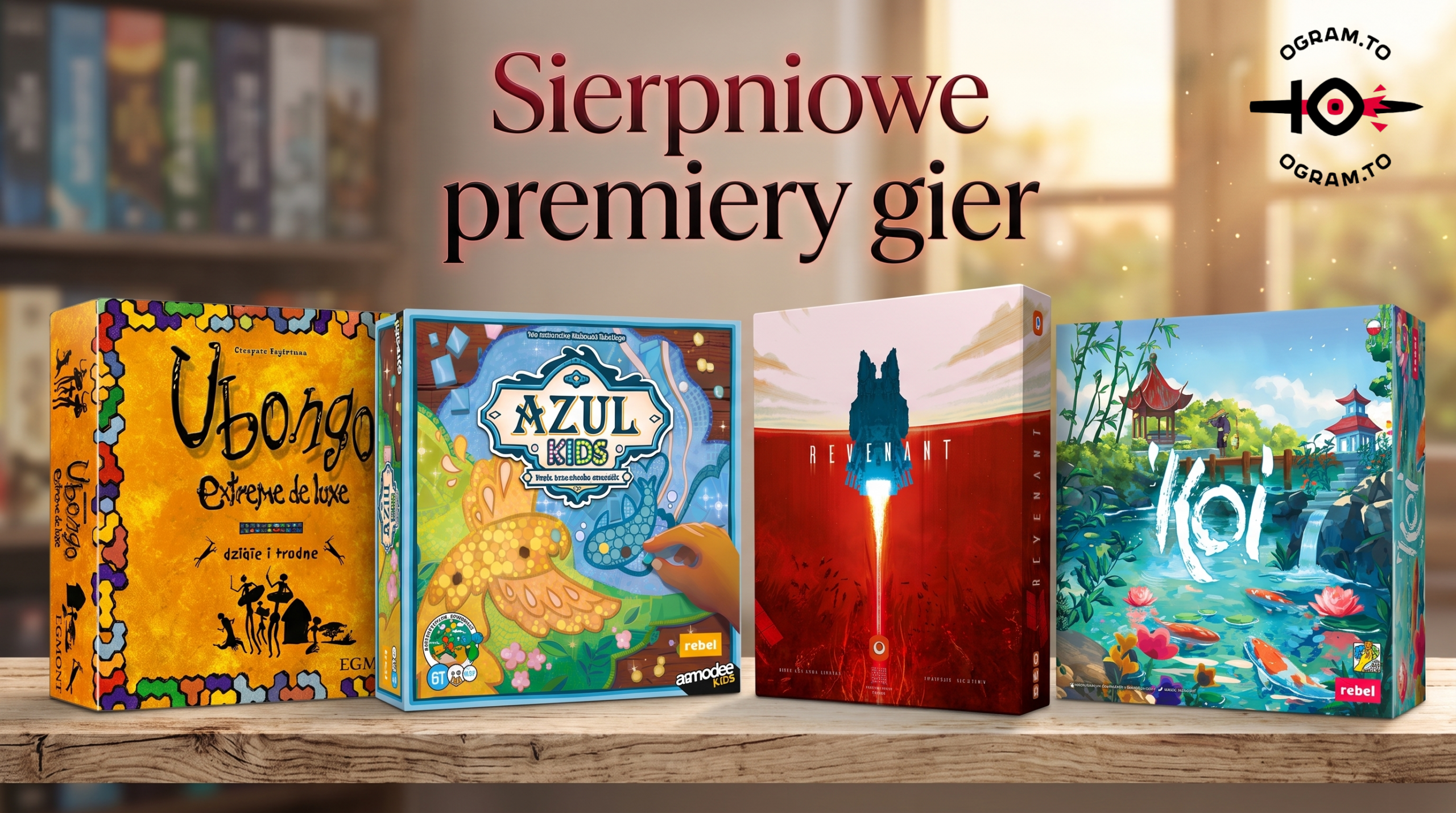 Sierpniowe premiery gier