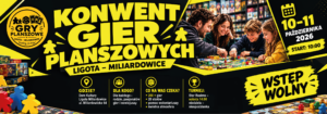 Konwent Gier Planszowych w Ligocie Miliardowicach